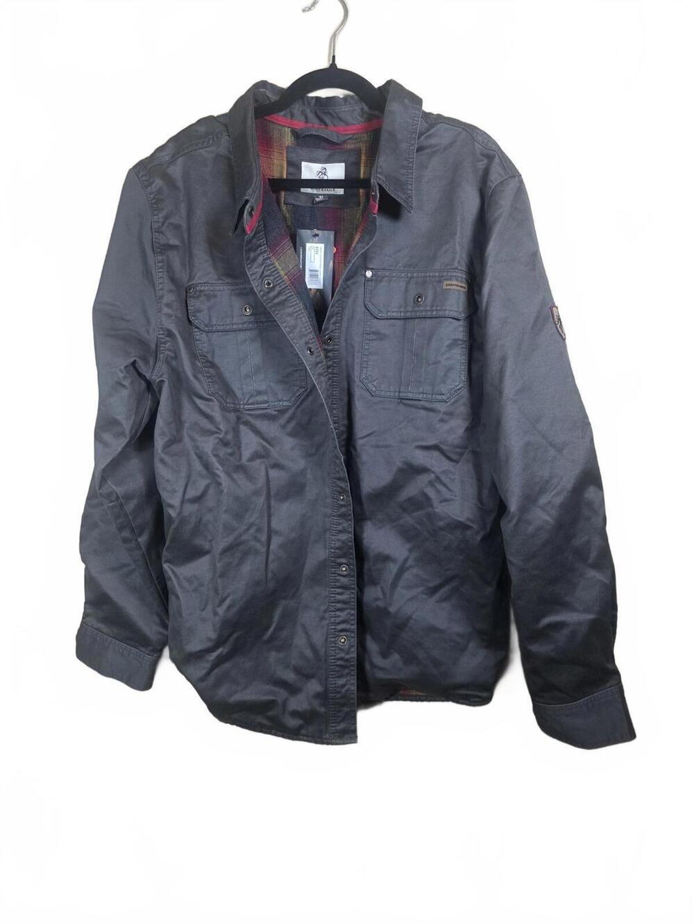 Legendary Whitetails Journeyman Shacket Men Water Resistant Tarmac XL